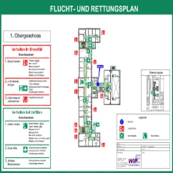 Flucht- und Rettungsplan